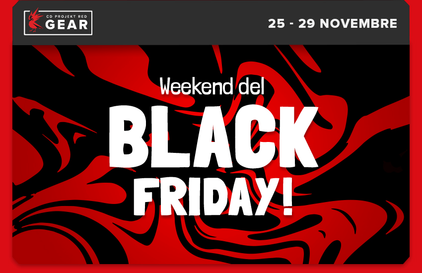 IL BLACK FRIDAY VEDE ROSSO!